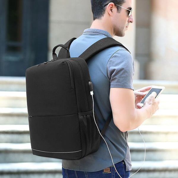 work laptop backpack - black
