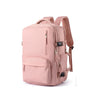 pink laptop backpack women