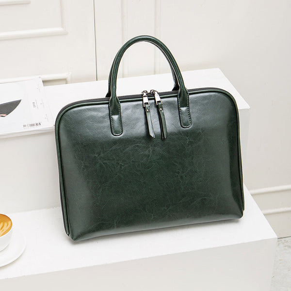 designer laptop handbags green