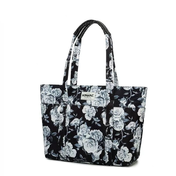 handbag that fits laptop flower
