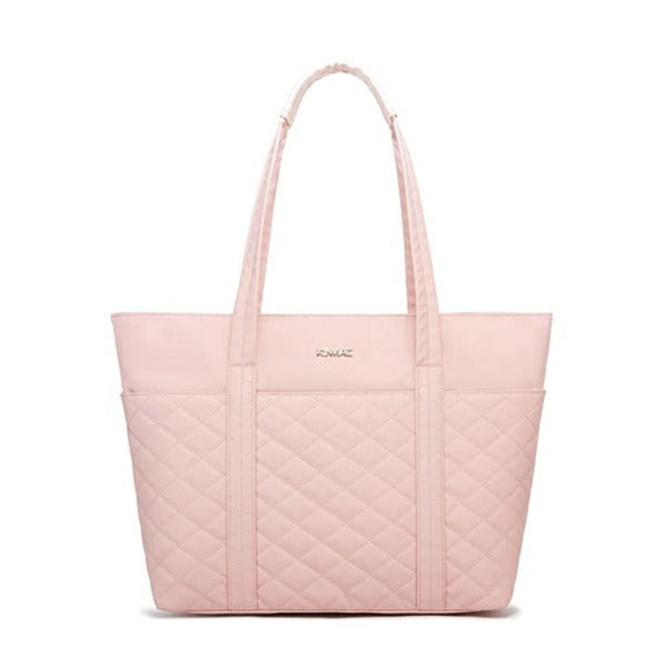 pink women's laptop bag handbags