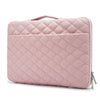 Quilted Laptop Bag - Pink Mattress