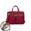 handbag for laptop red